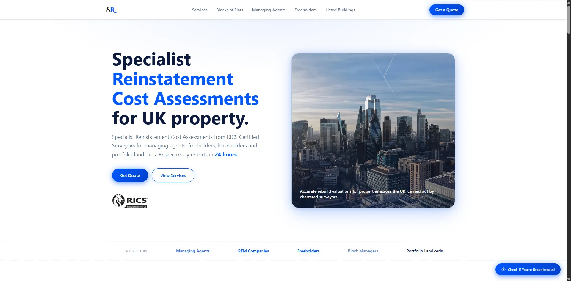 Stearling Reinstatement homepage